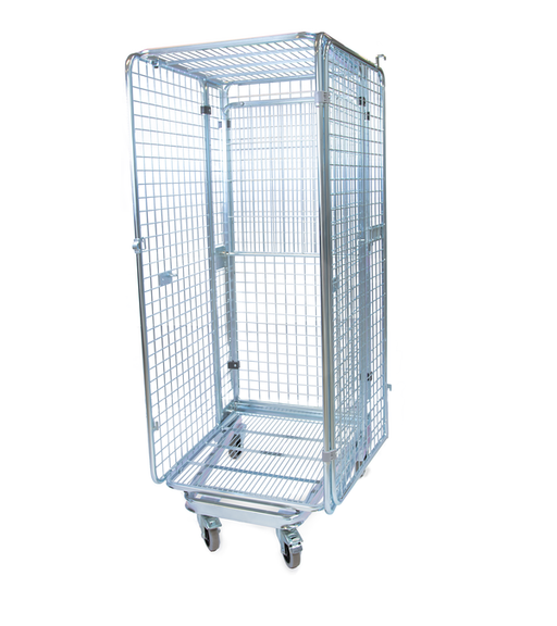 Rullebur 700 x 800 x 1850 mm - Stabelbar og tyverisikret - DT Shop