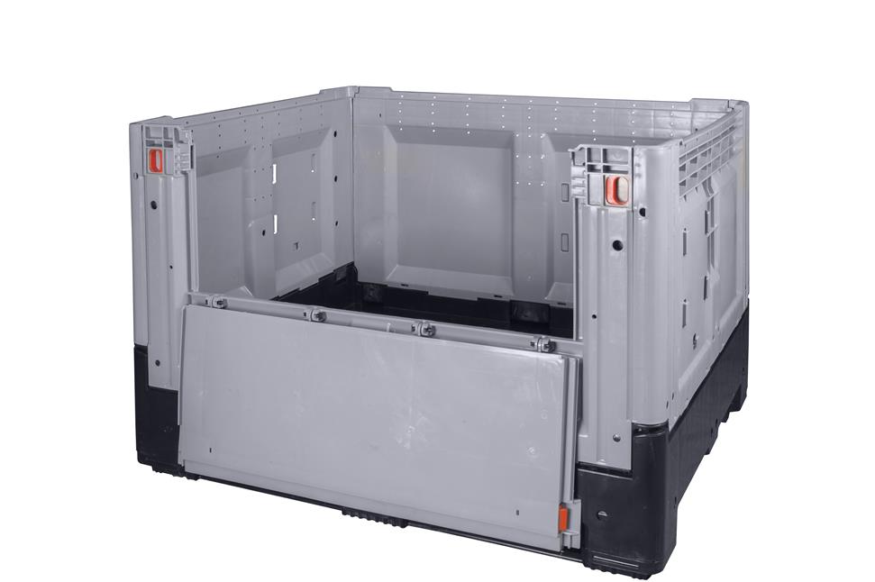 Bigbox Lukket 1000 x 1200 mm - Foldbar - DT Shop