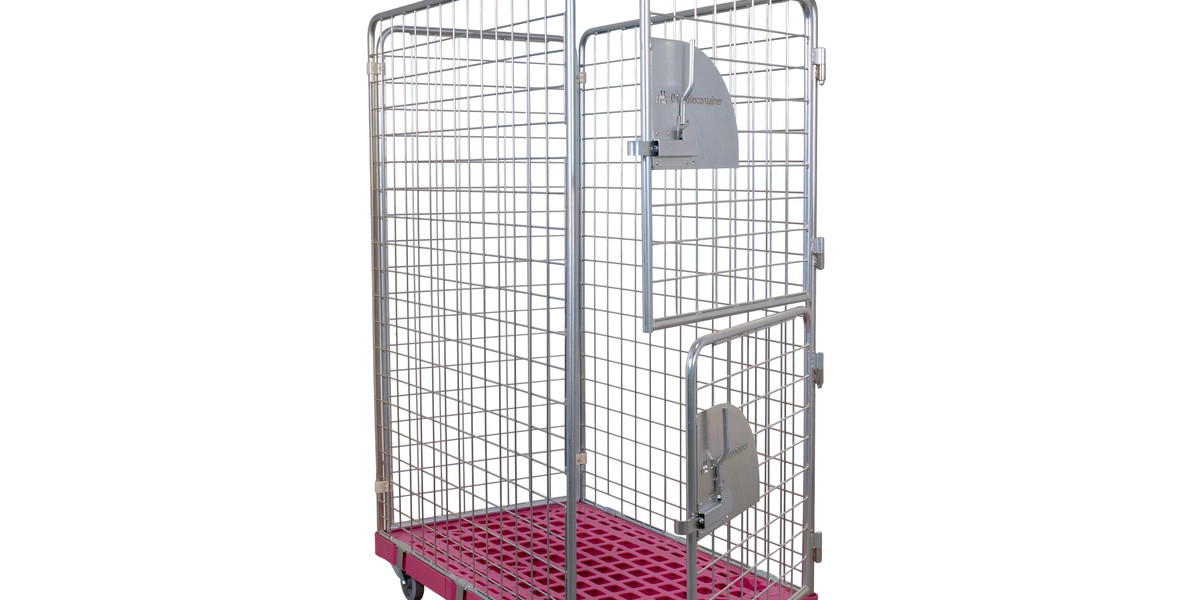 Stort postbur 80 x 120 x 180 cm - Let at flytte — DT Shop