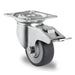 Apparathjul - Drejehjul med bremse (TPE Gummi) - DT Shop